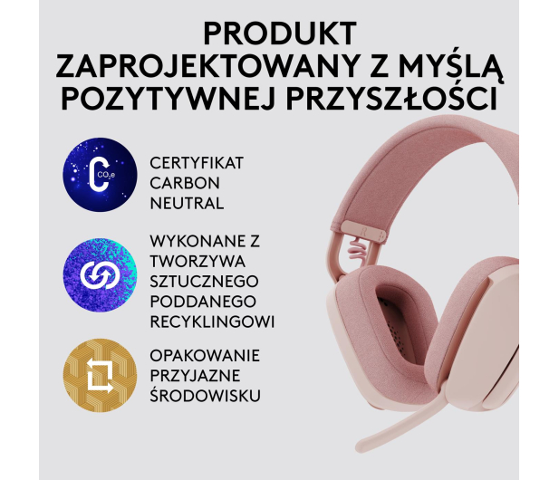 LOGICOM Zone Vibe 100 Rose - 1075318 - zdjęcie 6